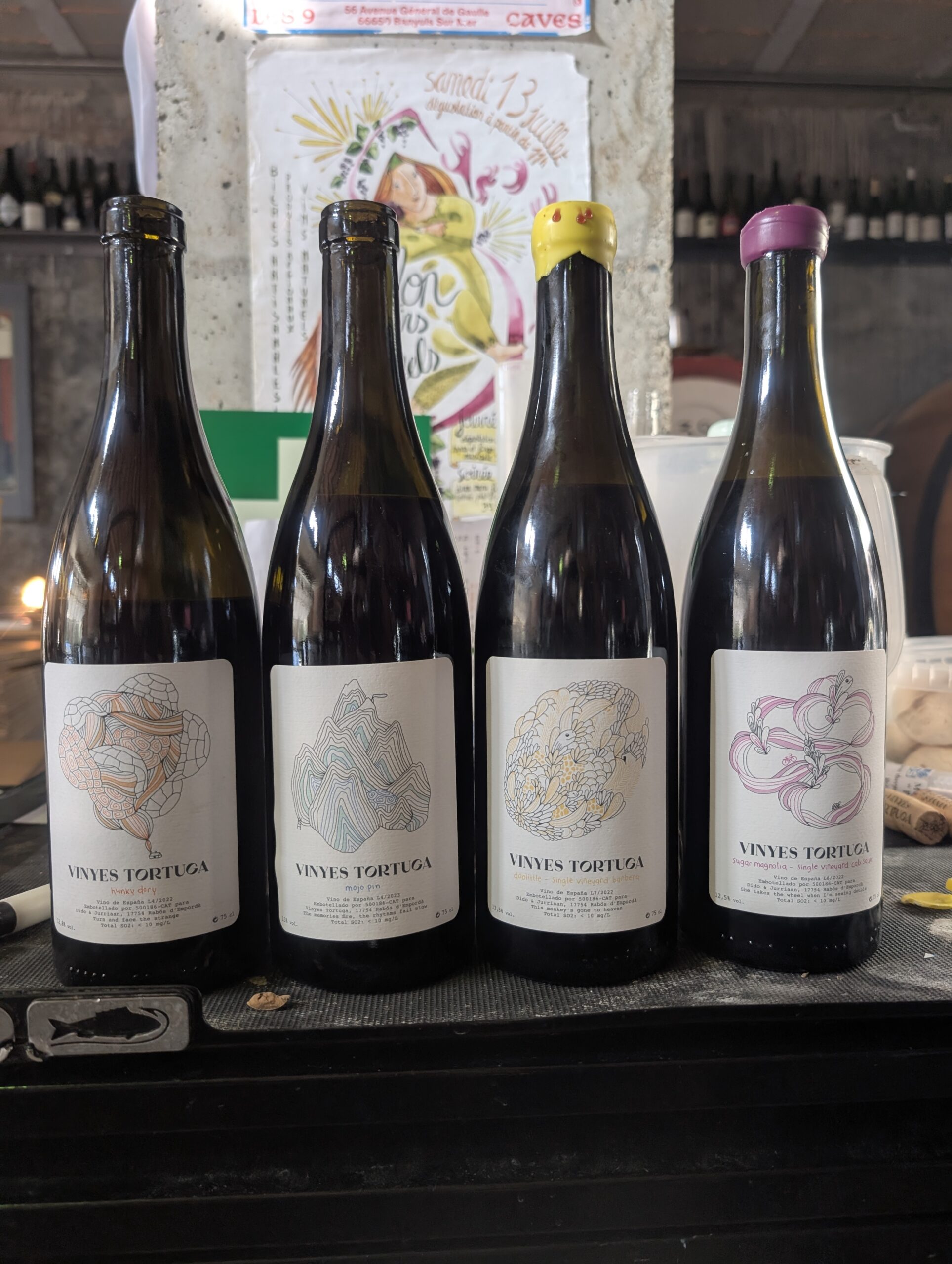 La selección qeu el equipo de Vinos Naturales compró